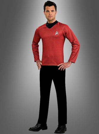 Star Trek Shirt Scotty rot 