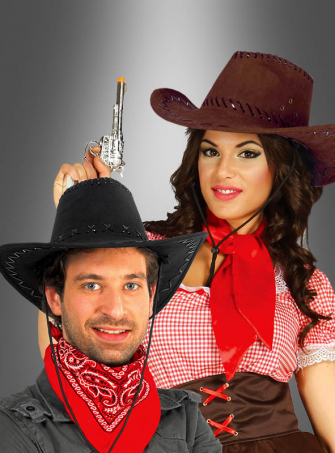 Brunhide Damen Cowboyhut Aus Vollnarbenleder - Klassischer Buschhut