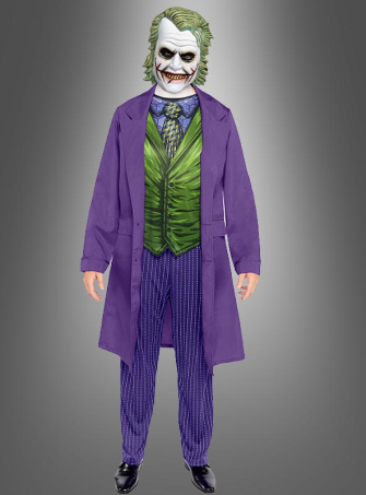 Rub Batman Herren Kostüm The Joker Karneval Fasching 