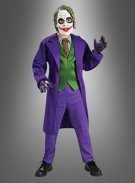 Joker Kostüm Kinder Deluxe aus Batman The Dark Knight Joker Kostüm Kinder Deluxe aus Batman The Dark Knight