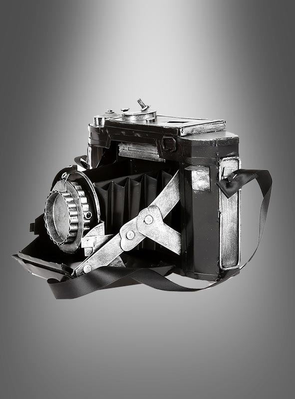 Vintage Fotoapparat Dekoration aus Blech Kamera