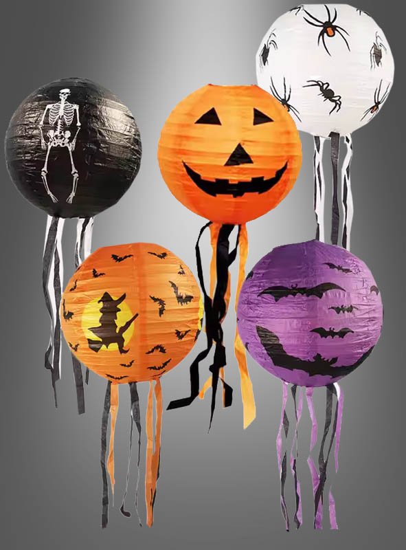 Halloween Paper Lanterns 5 pcs
