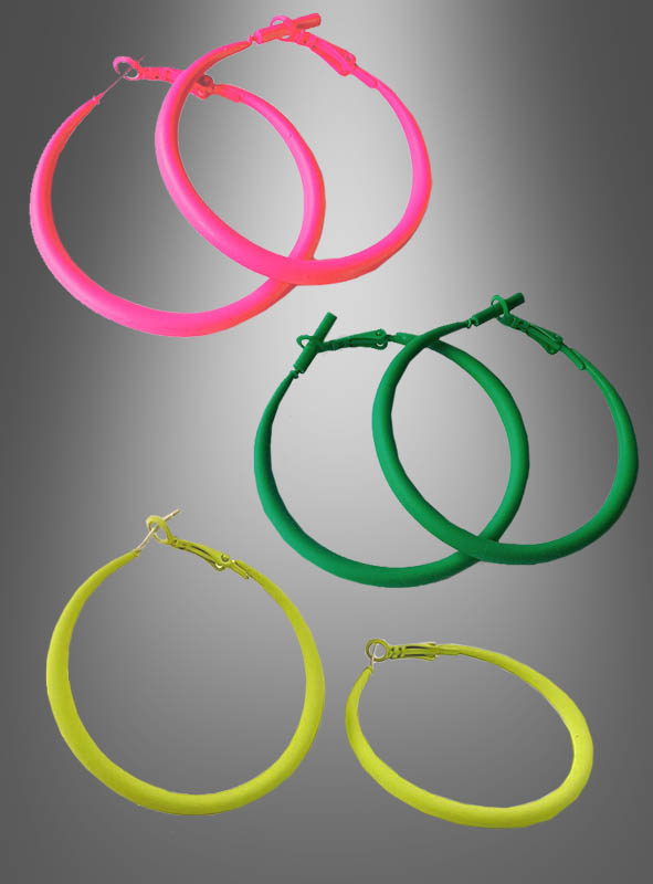 80s Hoop Earrings