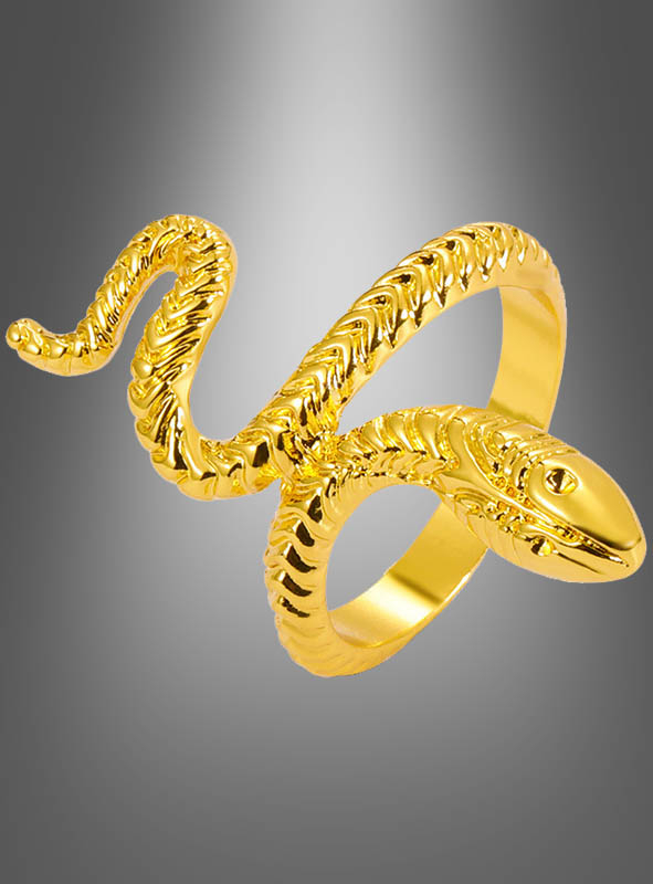 Golden Snake Ring