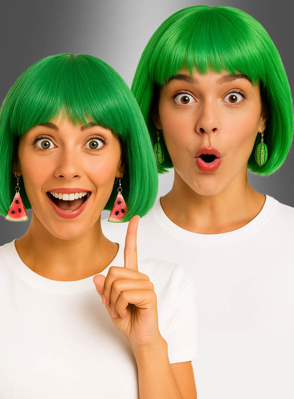 Earrings Watermelon Slice or whole Fruit
