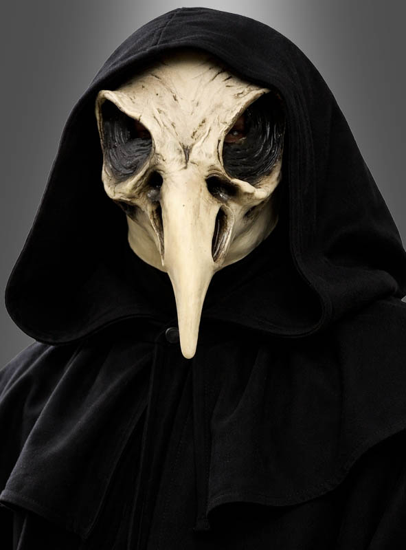 Crow Skull Halloween Latex Mask