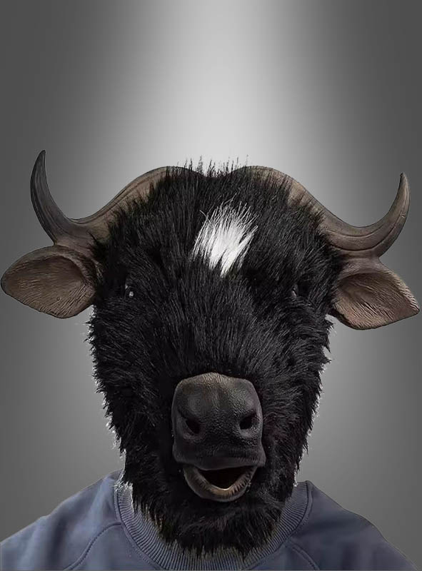 Büffel Stier Vollmaske