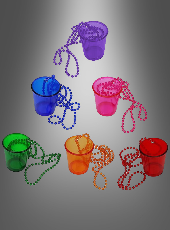 One Shot Glass with Necklace