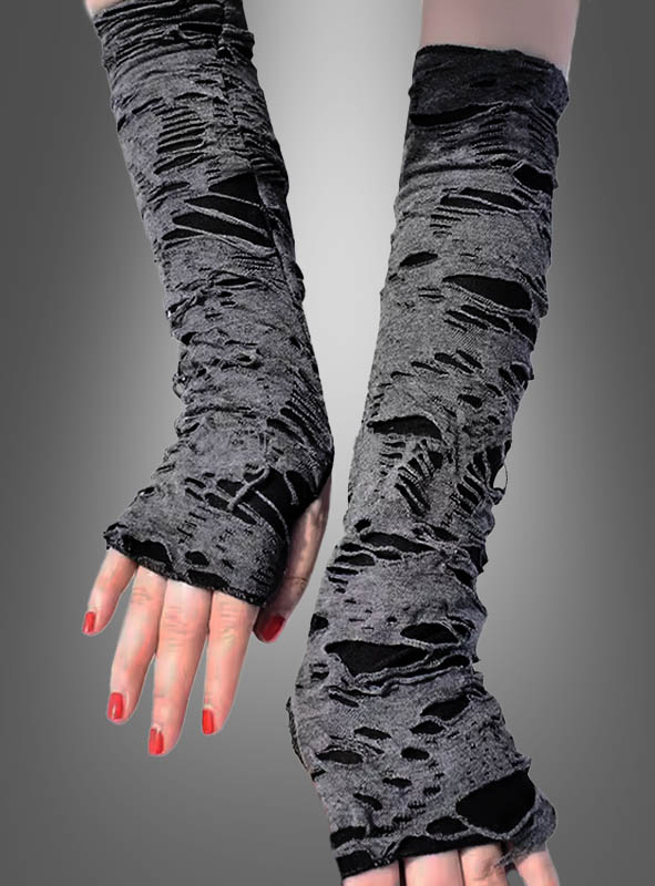 Funky zombie arm warmers