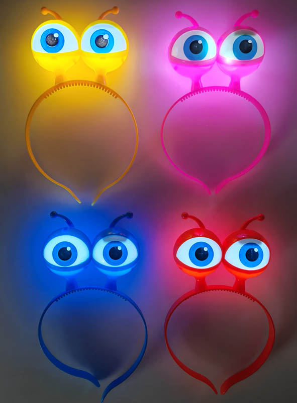 Alien Eyes Headband with LED