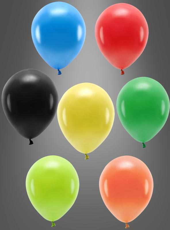 Luftballons Partydeko biologisch abbaubar