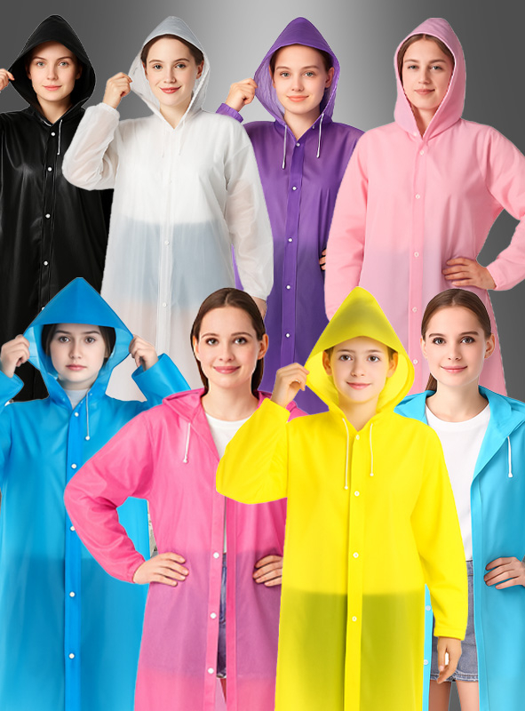 Long Raincoat, weatherproof