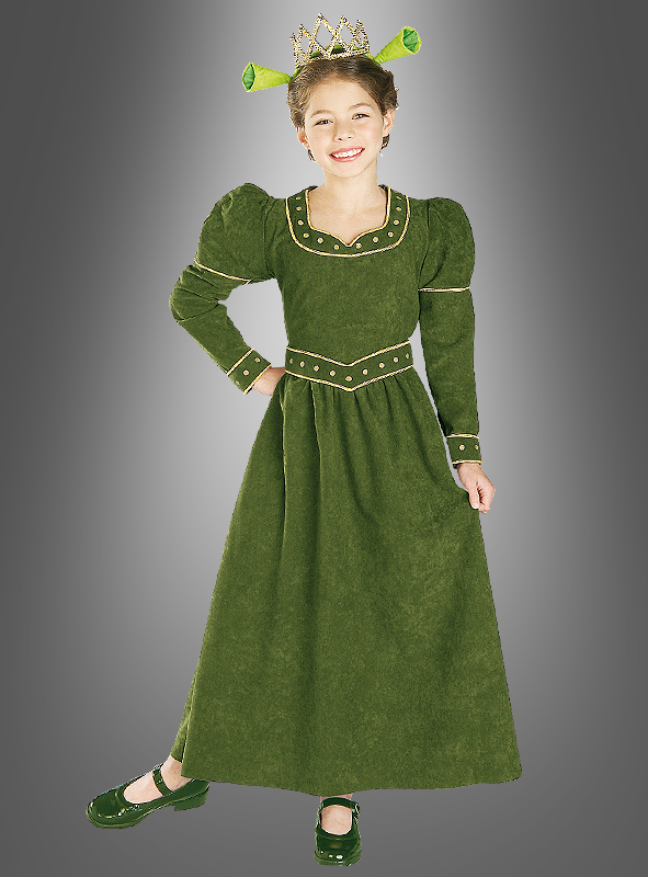 Princess Fiona Shrek Children Costume