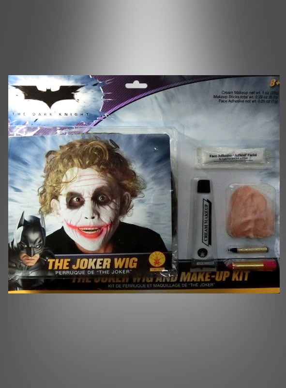 Deluxe Joker Makeup-Kit mit Perücke