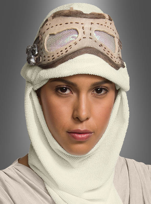 Star Wars Rey Brille und Haube Erwachsene