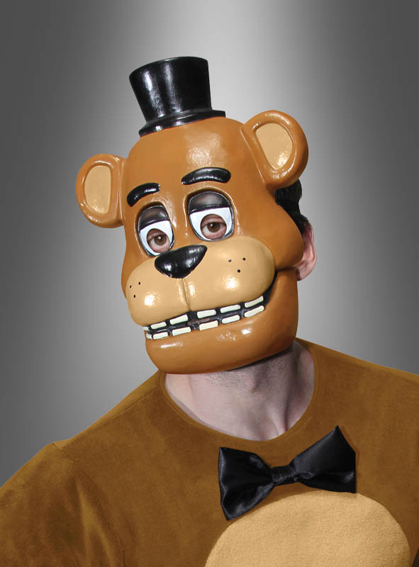 Freddy Fazbear Halbmaske für Erwachsene