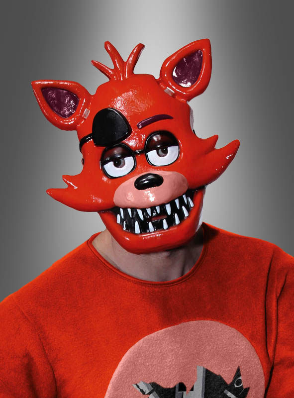 Foxy the Pirate Fox Halbmaske für Erwachsene