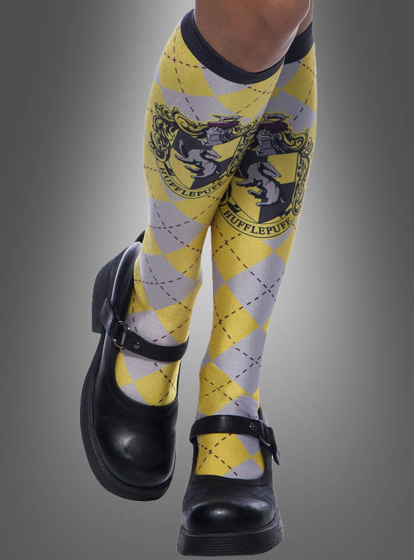 Yellow Hufflepuff Stockings Harry Potter