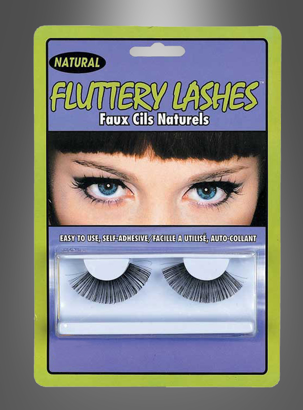 Long Natural Eyelashes black