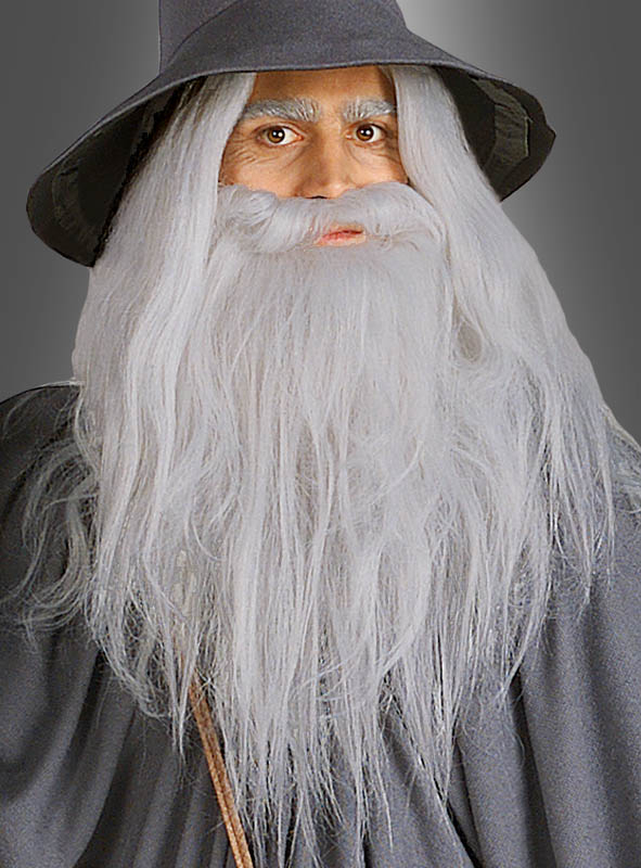 Herr der Ringe Gandalf Bart Set