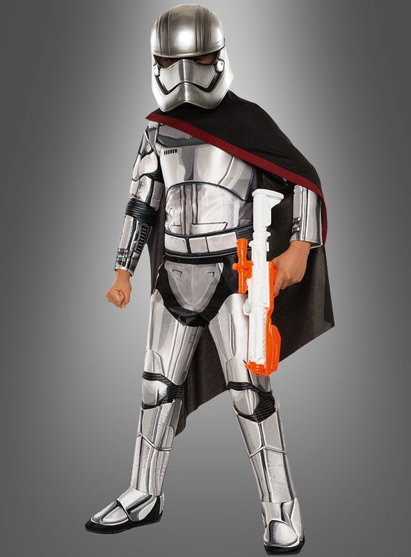 Star Wars The Force Awakens Super Deluxe Captain Phasma Child Costume,FREE SHIP!