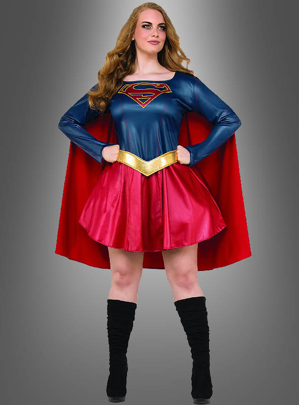 Supergirl Kostüm XXL für Damen