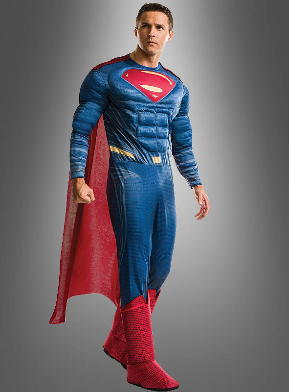 Justice League Herren Kostüm Superman Karneval Fasching Rub