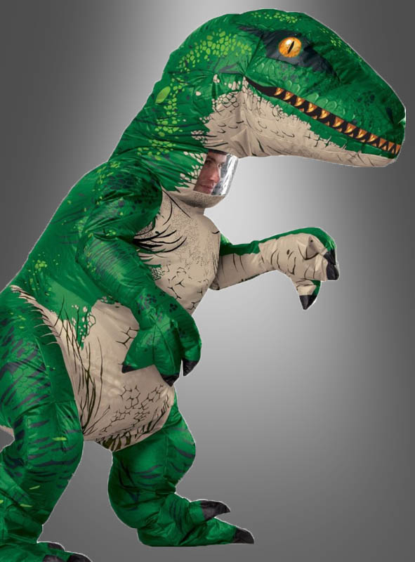 Jurassic World Velociraptor Dino Kostüm mit Sound