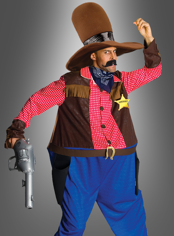 Fat Sheriff Funny Costume » Kostü