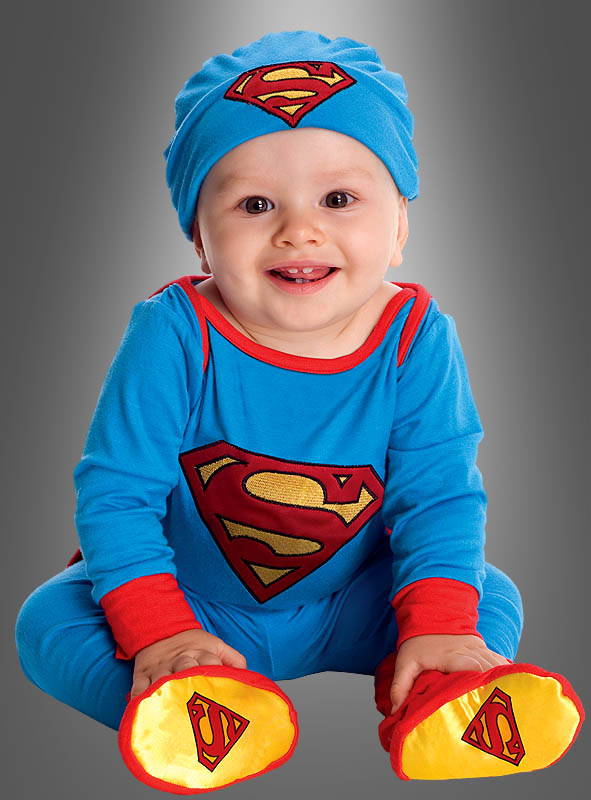 Baby Kleinkind Kostüm-party Langärmlig Superman Kostüm Größe 0-24 Monate 