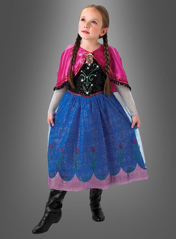 Anna Kostüm aus Disney Frozen mit LED