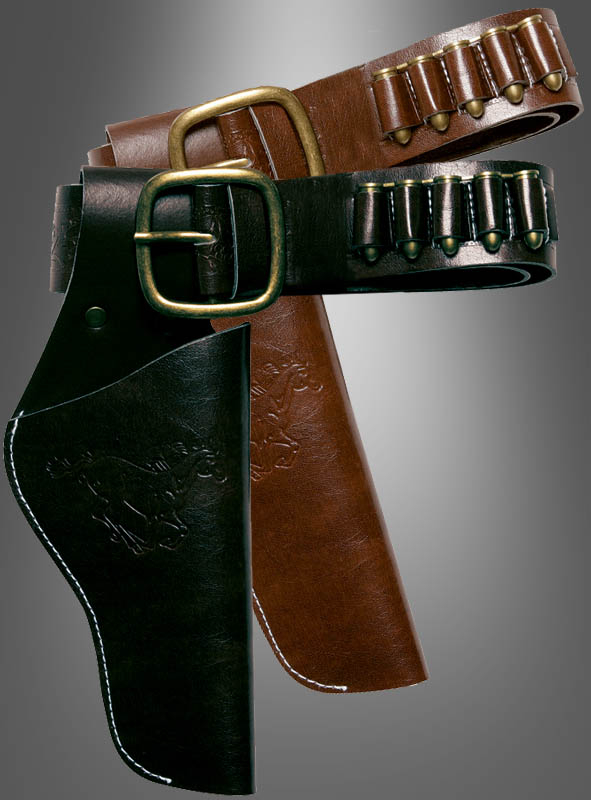 Cowboy Pistolenhalfter Pistolengürtel Revolvergürtel Halfter Pistolen Gürtel