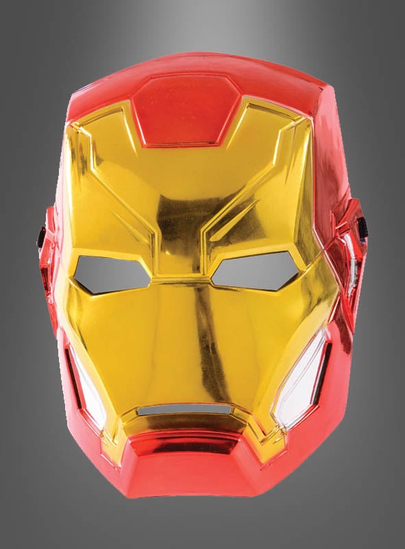 Iron Man half maske metal look