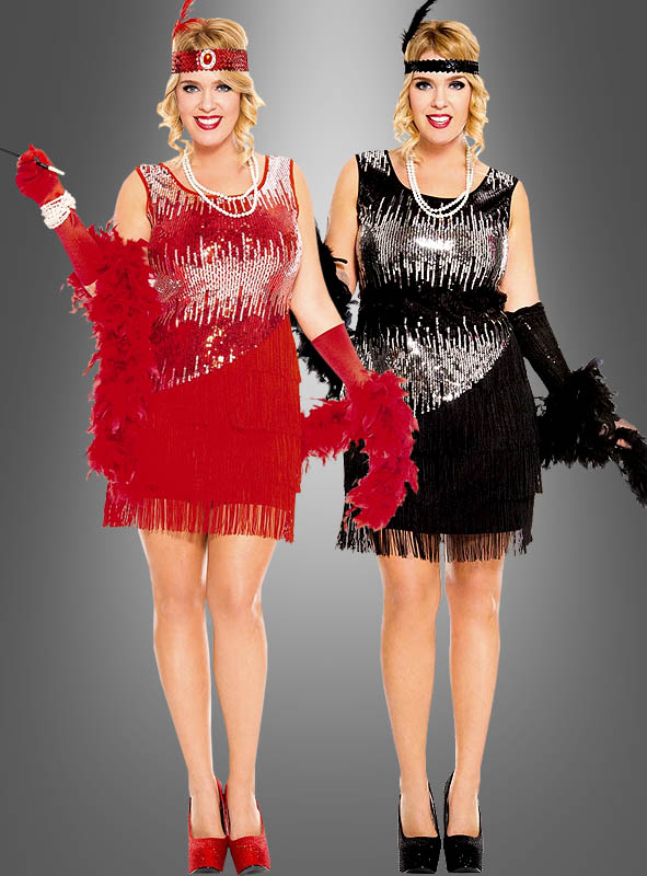 flapper kleid xxl