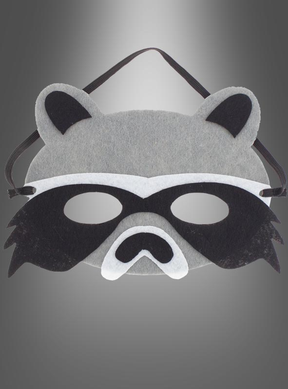Raccoon mask for children