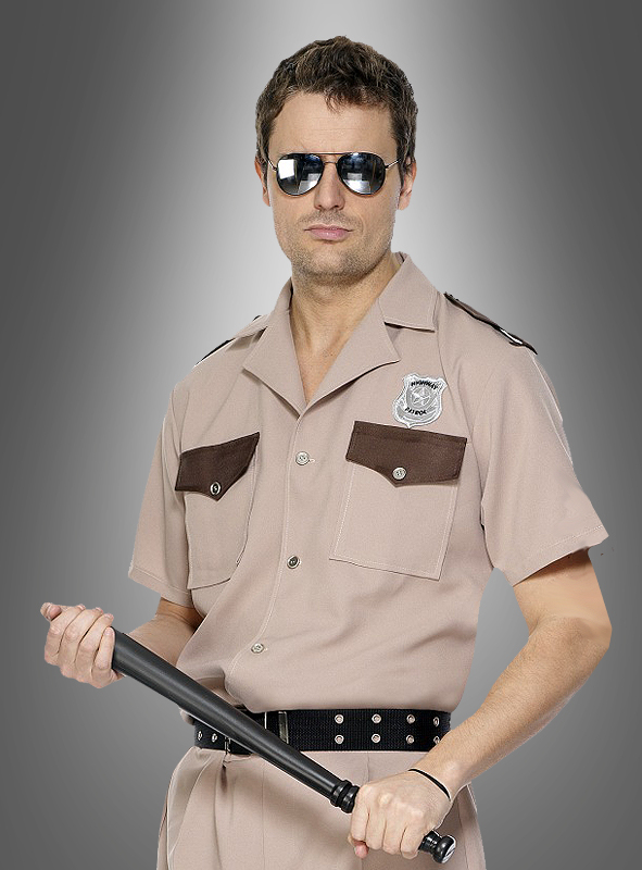 Polizeistock Polizist Kostümaccessoire bei Kostuempalas