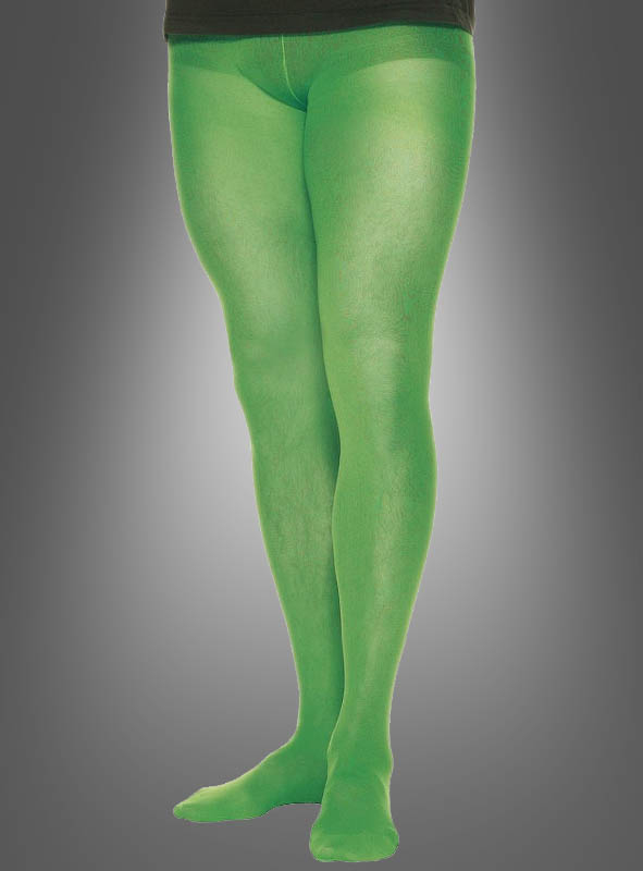 Opaque green tights. The coolest