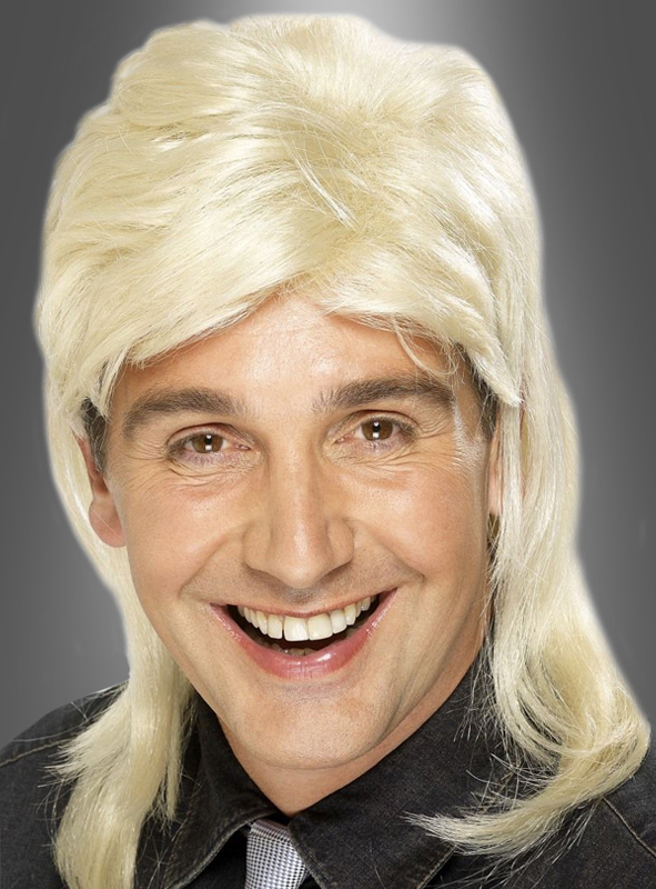 Dieter Perücke Vokuhila blond