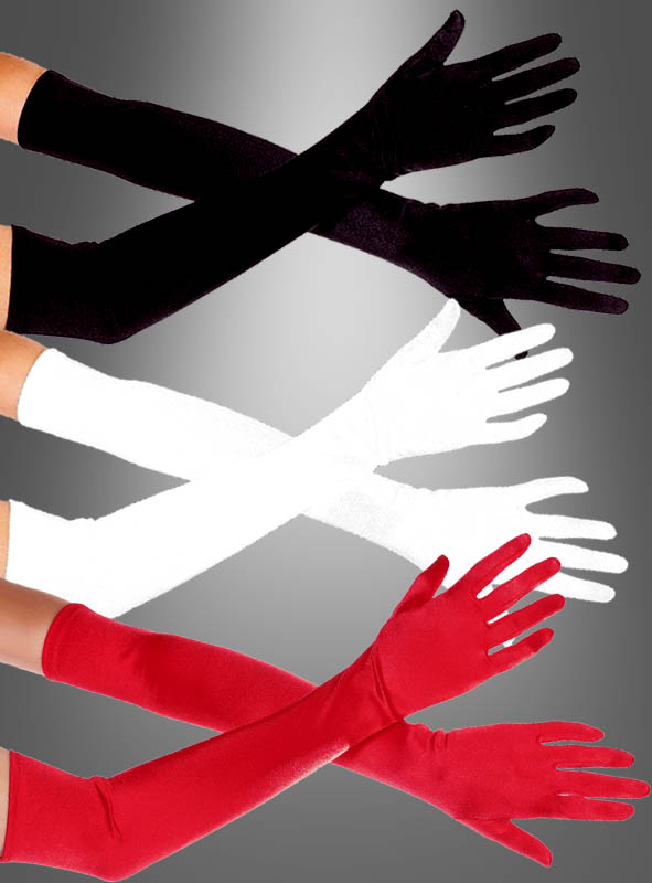 Long Gloves 40cm for Ladies