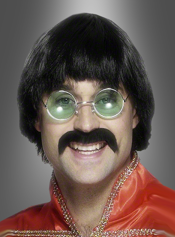 Seventies Beat wig black