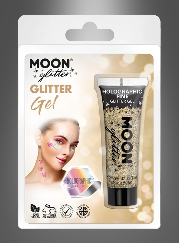 Glitter Gel gold 12ml