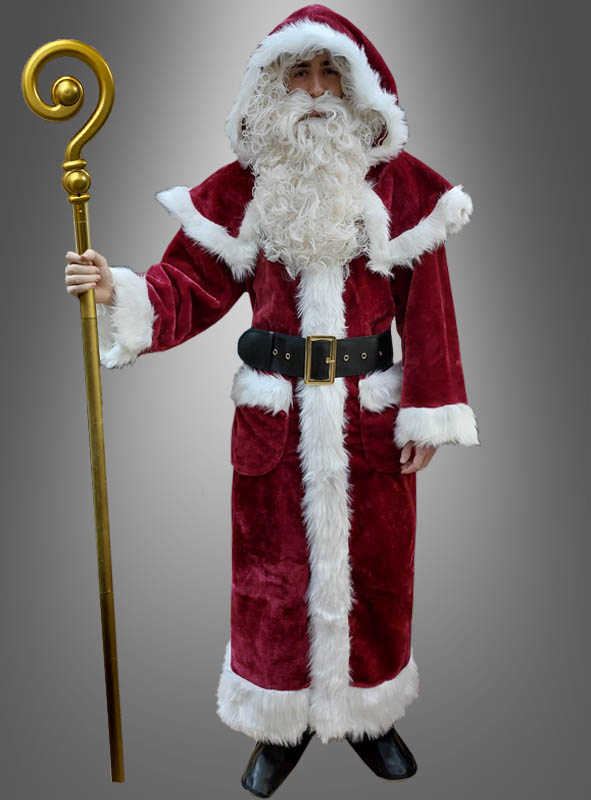 Hochwertiger Weihnachtsmann Mantel waschbar