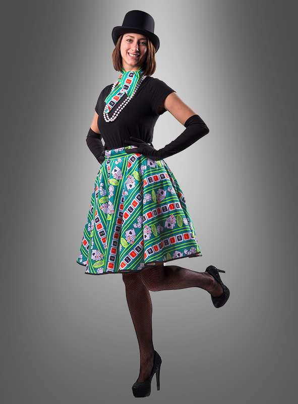 Casino Skirt and Scarf