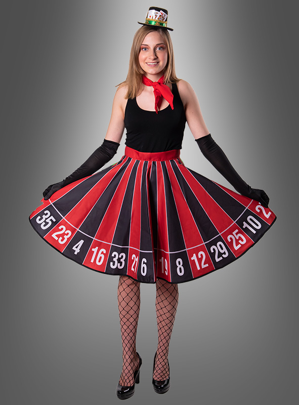 Roulette Wheel Circle Skirt » Kostümpalast.de