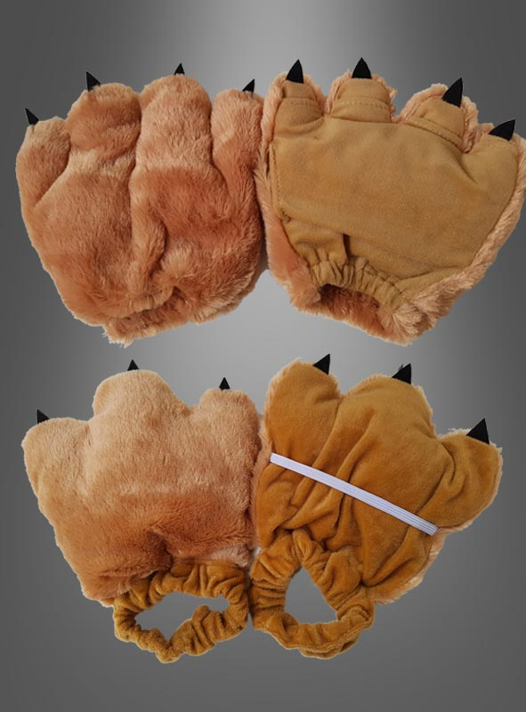Plush Mittens and Foot Covers
