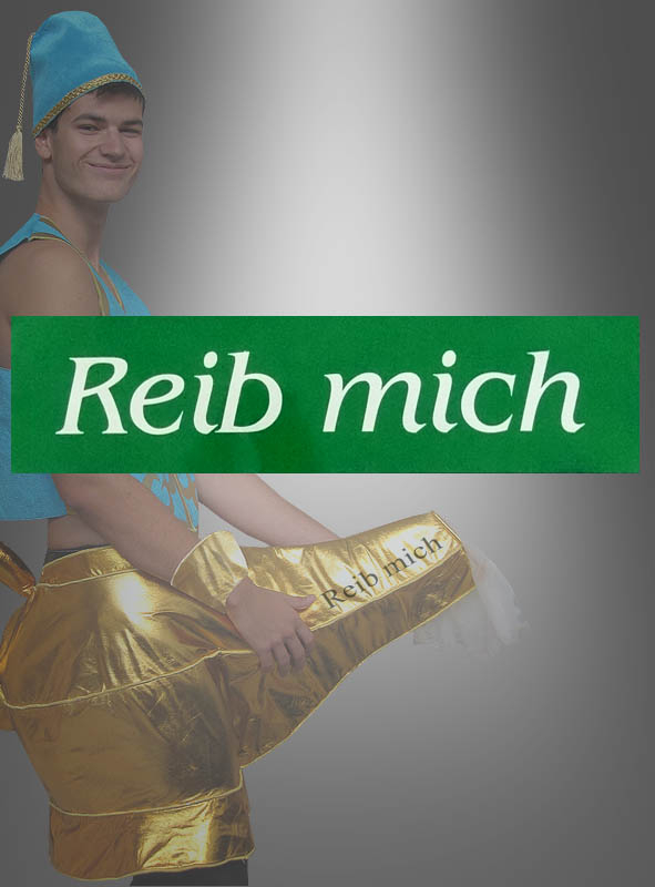 REIB MICH Schablone für Wunderlampe