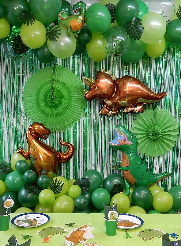 Dino Party Balloon Wall Decoration 89 pcs