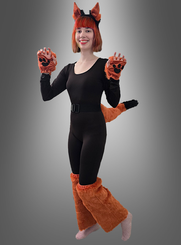 Fox Plush Costume Set 6 Pieces