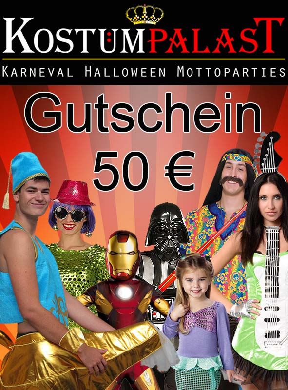 Gift Coupon Kostümpalast 50 Euro