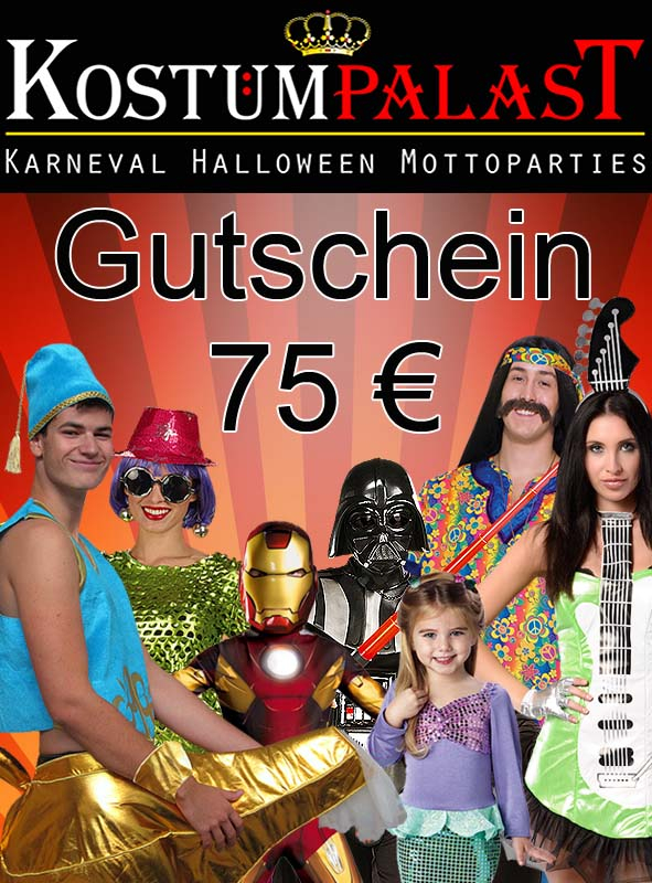 Gift Coupon Kostümpalast 75 Euro